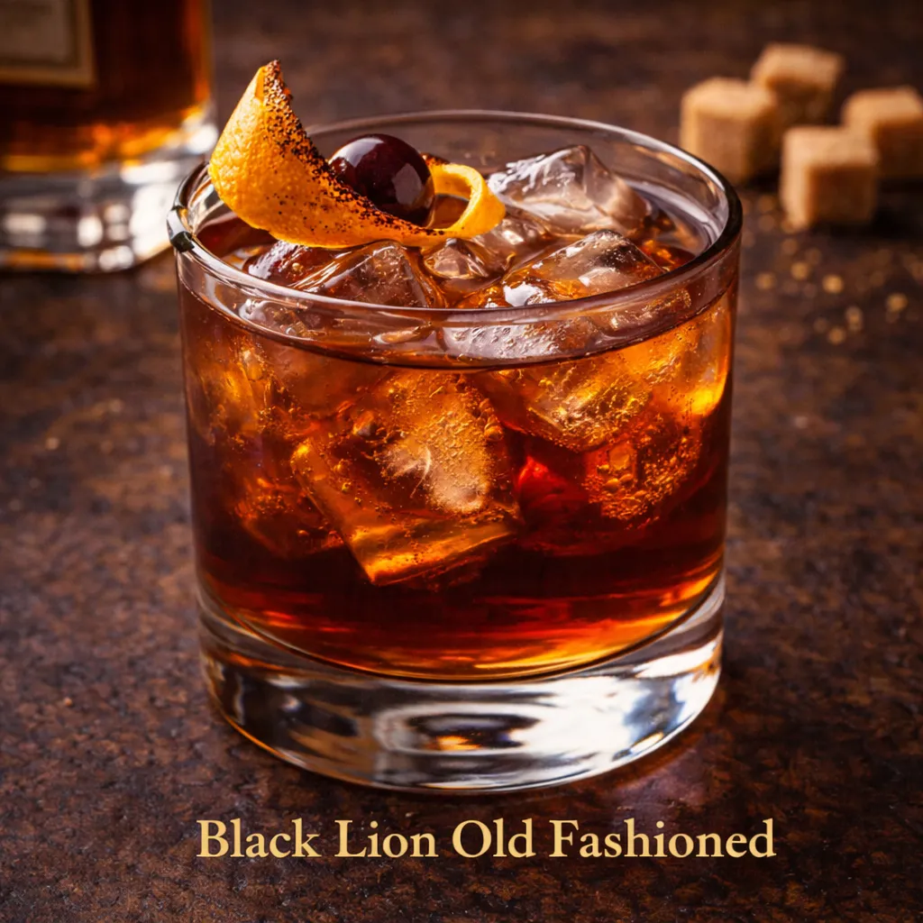 Black Lion Old Fashioned